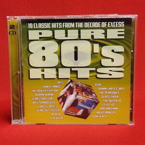 19 Classics Hits From The Decade of Excess Pure 80s Hits 2 CD 2001